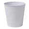 Happimess Remi Modern Classic Textured Steel 2-Gallon Wastebasket, Matte White HPM1112D - alternate 4