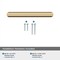 Amerock Revolve 3-3/4 inch (96mm) Center-to-Center Champagne Bronze Cabinet Pull, 10PK 10VMP36852CZ - alternate 3