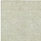 Homeroots 9' X 12' Artichoke Green And Ivory Floral Washable Indoor Outdoor Area Rug 594603 - alternate 7
