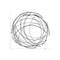 Homeroots 26" X 26" Black Metal Abstract Lines Round Hanging Dimensional Sculpture 483356 - alternate 6