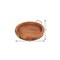 Homeroots 15in Natural Solid Wood Handmade Round Serving Tray With Handles 724230 - alternate 4
