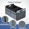 Simple Deluxe Car Trunk Organizer for SUV, Collapsible 2 Compartment 50L Automotive Storage Box with 5 Pocket, 60 AAORGNTRUNK2OXGRN - alternate 7
