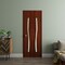 Sartodoors Sliding Closet Bi-fold Doors 56 x 96 inches, BASIC 3002 Walnut Franko, Sturdy Tracks Moldings Trim BASIC3002BF-GOFR-56x96 (2* 28x96) - alternate 3