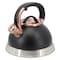 Mr. Coffee Flintshire 2.2 Quart Stainless Steel Whistling Tea Kettle in Black 143792.01 - alternate 1