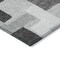 Homeroots 3' X 5' Silver Ivory And Charcoal Geometric Washable Indoor Outdoor Area Rug 613241 - alternate 8