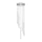 Z-Lite Forest 7 Light Chandelier, Brushed Nickel, 18 In W x 23.75 In H 919MP24-7R-BN-LED - alternate 4