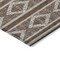 Homeroots 5' X 8' Brown And Beige Geometric Washable Indoor Outdoor Area Rug 599611 - alternate 6