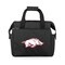 Picnic Time Family Of Brands NCAA Arkansas Razorbacks On The Go Lunch Bag Cooler - Soft Cooler Lunch Box, Black 510-00-179-034-0 - alternate 1