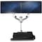 Startech.Com Wall Mount Workstation Dual 30in Monitor WALLSTSI2 - alternate 5