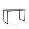 Martha Stewart 23.5 in. D X 47.25 in. W X Engineered Wood, Steel, Gray Top/Oil Rubbed Bronze Frame XU-M-BLK-106-GY-BK-MS - alternate 7
