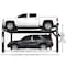 Atlas Automotive Equipment Apex 9 Ali Certified 9,000 Lb. Capacity 4-Post Lift APEX9 - alternate 4