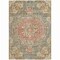 Homeroots 8' X 10' Brown Floral Medallion Washable Indoor Outdoor Area Rug 607839 - alternate 7