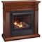 Duluth Forge Dual Fuel Ventless Gas Fireplace W/ Jefferson Series Mantel, 32,000 BTU, Heritage Cherry Finish FDI32R-J-HC - alternate 4