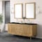 James Martin Vanities Laurent 72" Double Vanity, Light Natural Oak, w/ 3 CM Phantome Eclos Top 545-V72-LNO-3PHT - alternate 8