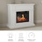 Northwest Electric Fireplace with Mantel Freestanding Heater with Remote Control, Adjustable LED Flames 80-FPWF-M5 - alternate 6