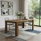 Homeroots 71" Walnut Solid Wood Dining Table 716279 - alternate 4