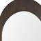 Homeroots 48" Brown Solid Wood Arch Accent Mirror 607301 - alternate 3