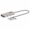 Startech.Com USB-C MULTIPORT ADAPTER W/ATTACHED USB-C TO USB-A DONGLE, DUAL HDMI 167B-USBC-MULTIPORT - alternate 1