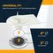 Highcraft Aqualoq MasterSeal Gasket Toilet Seal for Secure Watertight Protection Aqualoq Waxless TPR BNT - alternate 6