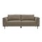 Homeroots 84" Beige Sofa With Black Legs 480929 - alternate 5