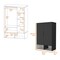 Homeroots 39" Black Dresser 534937 - alternate 4