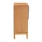 Baxton Studio Taylin Mid-Century Grey Corduroy and Oak Brown Wood 4-Drawer Chest 257-14146-ZORO - alternate 7