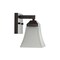 Jonathan Y Staunton 5" 1-Light Farmhouse Cottage Metal LED Vanity Light w/Frosted Glass Shade, Oil Rubbed Bronze JYL7522A - alternate 10
