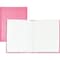Young Authors Pink Hardcover Blank Book, White Pages, 8in.H x 6in.W Portrait, 14 Sheets/28 Pages, 12PK 10713 - alternate 1
