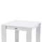 Newtechwood Modern Side Table in Ivory P011-704 - alternate 4
