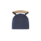 Holland Bar Stool Co Revelle 36in Swivel Extra Tall Bar Stool, Black Wrinkle Finish, Medium Back and Graph Anchor Seat 881 - alternate 5