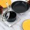 Martha Stewart 10 Piece Nonstick Hard Aluminum Cookware Set in Matte Black 129228.1 - alternate 7