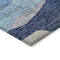 Homeroots 8' Blue Purple And Green Round Abstract Washable Indoor Outdoor Area Rug 604362 - alternate 6
