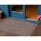 Homeroots 3' X 5' Merlot Gray And Taupe Floral Washable Indoor Outdoor Area Rug 582284 - alternate 1