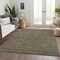 Homeroots 10' X 14' Olive Green Beige And Taupe Floral Washable Indoor Outdoor Area Rug 582301 - alternate 5