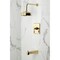 Kingston Brass Single-Handle Pressure Balanced Tub and Shower Faucet, Polished Brass KB6342AL - alternate 4