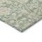 Homeroots 3' X 5' Artichoke Green And Beige Floral Washable Indoor Outdoor Area Rug 603437 - alternate 4