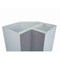 Cambridge Radiance 36inW x 24inD x34.50inH Ready to Assemble Slab Corner Lazy Susan Kitchen Cabinet Matte Grey SA-BLZ36-MG-KIT - alternate 3
