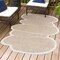 Jonathan Y Jasper Modern Rustic Abstract Beige/Cream 4 ft. x 6 ft. Indoor/Outdoor Shaped Area Rug SHP101B-4 - alternate 7