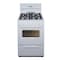 Premier Gas Range, Electronic Spark, 4 Open Burners, 24 inW x 46 inH x 26 inD, 2.42 cu. ft. Oven, White 805741 - alternate 2