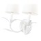 Z-Lite Aslin Textured White 2 Light Wall Sconce 830-2S-TXWH - alternate 6