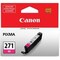 Canon CLI-271 Original Standard Yield Inkjet Ink Cartridge, Magenta CLI-271M - alternate 2