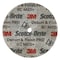 Scotch-Brite Deburr and Finish Pro Unitized Wheel, 8C Medium+, 3 in x 1/2 in x 1/4 in, 20PK DP-UW - alternate 4