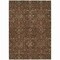 Homeroots 8' X 10' Chocolate Red And Green Floral Washable Indoor Outdoor Area Rug 604586 - alternate 8