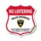Signmission Bilingual No Loitering Shield Sign Polic, 12 Inch X 12 Inch, Vinyl Decal SHI-D-12-365 - alternate 1