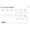 Performance Tool 70 pc. Grease Fitting Assortment, Grease Nipples, SAE/Metric, Plastic Case W5215 - alternate 4