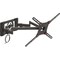 Barkan 40" - 90" Full Motion TV Wall Mount with Integrated Amplified HDTV Indoor Antenna TVA48 - alternate 1