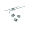 Dare Products 12-1/2 Ga. to 14 Ga. Metal Splicing Sleeve, Silver, 10PK DPT 3-4/10 - alternate 6
