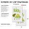 Signmission Sugar Cane Juice, Vinyl Decals Only 24 Inch x 36 Inch, Vinyl Decal, 2PK DSB-2436-2PACK-Sugar Cane Juice - alternate 2