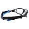 General Electric 05 Series Anti-Fog Impact-Resistant Safety Glasses Clear Lens Black/Blue Frame 1 pk GE105CAF - alternate 5