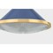Hudson Valley Lighting Highclere 17.75 in. Pendant in Aged Brass/Soft French Blue by Mark D. Sikes MDS2405-AGB/FBL - alternate 4